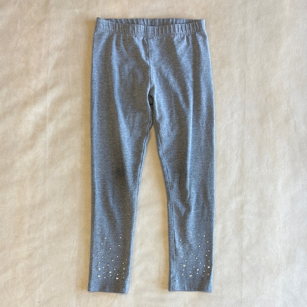 The Children's Place Gray Leggings Elastic Waistband